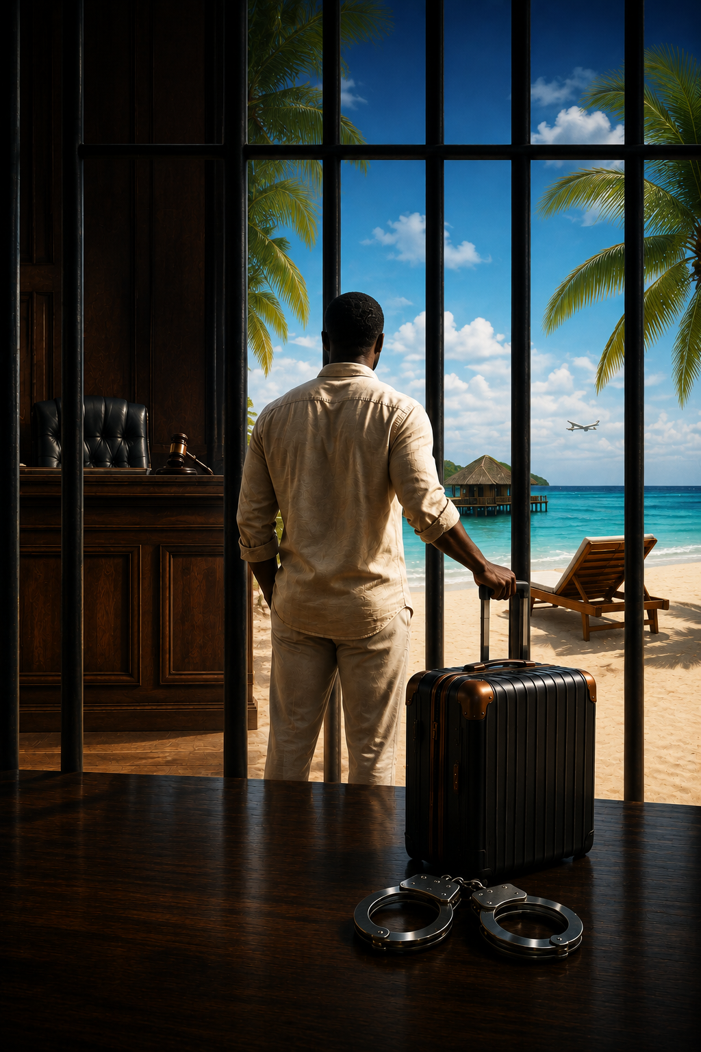 Conviction in vacation blog